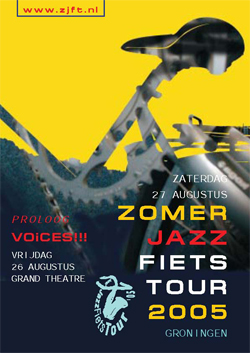 Poster ZomerJazzFietstour 2005