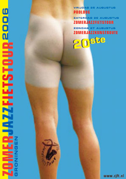 Poster ZomerJazzFietstour 2006